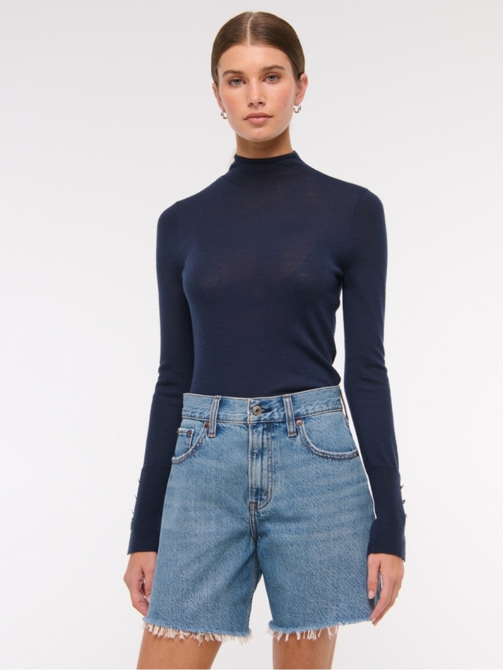 Abercrombie & Fitch The Loose Short High Rise 30
